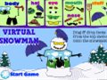 gioco pupazzo di neve virtuale